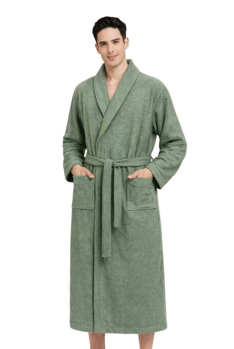 peignoir éponge homme