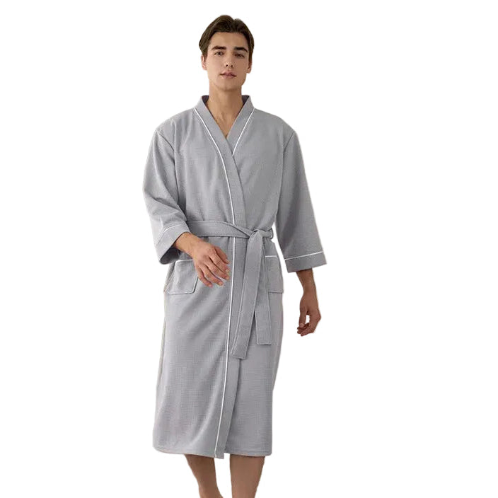 Peignoir nid d'abeille Homme - bain