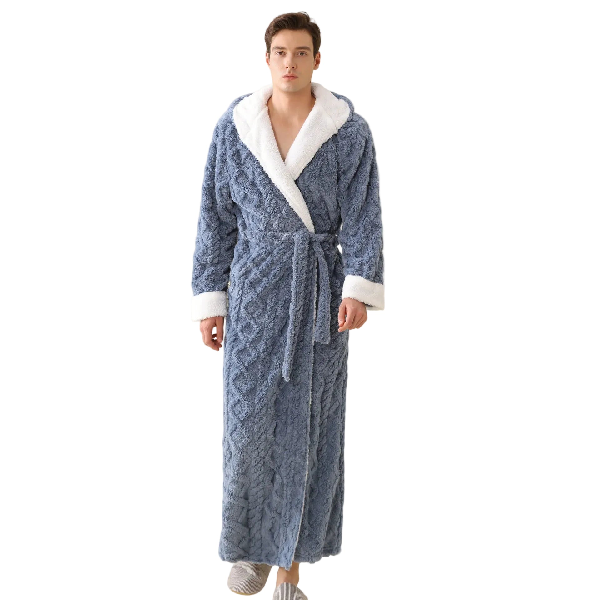 Peignoir de bain Homme - ample, molleton