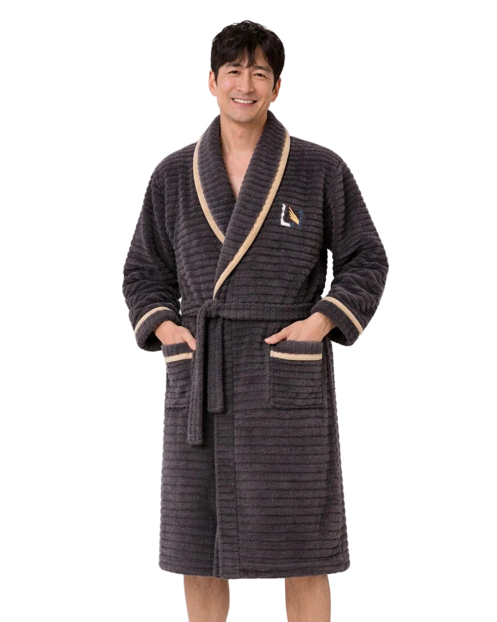peignoir de bain homme hiver cocooning