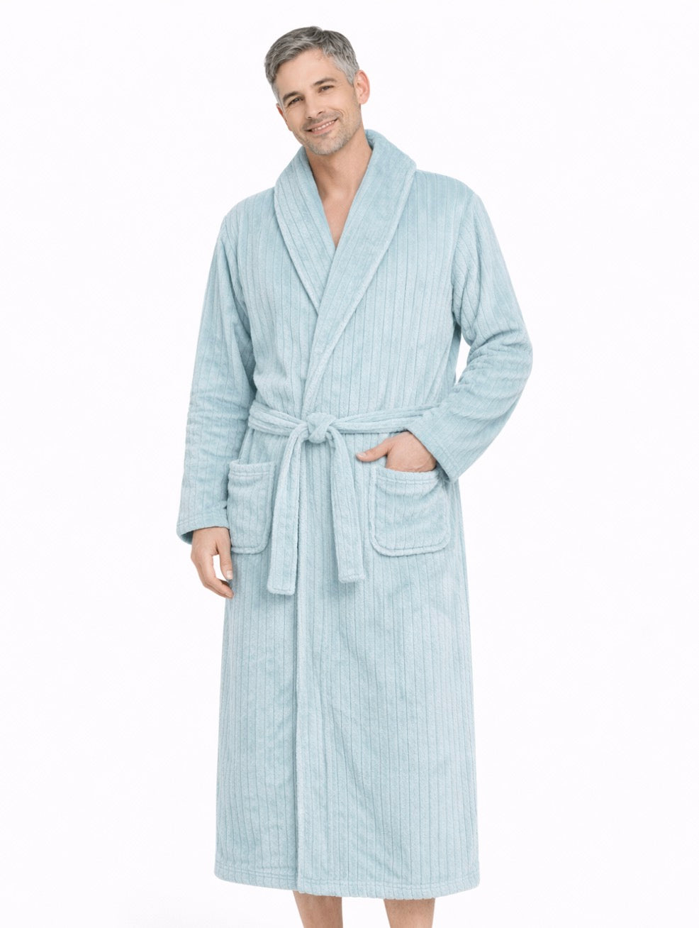 Peignoir polaire velours Homme - confortable