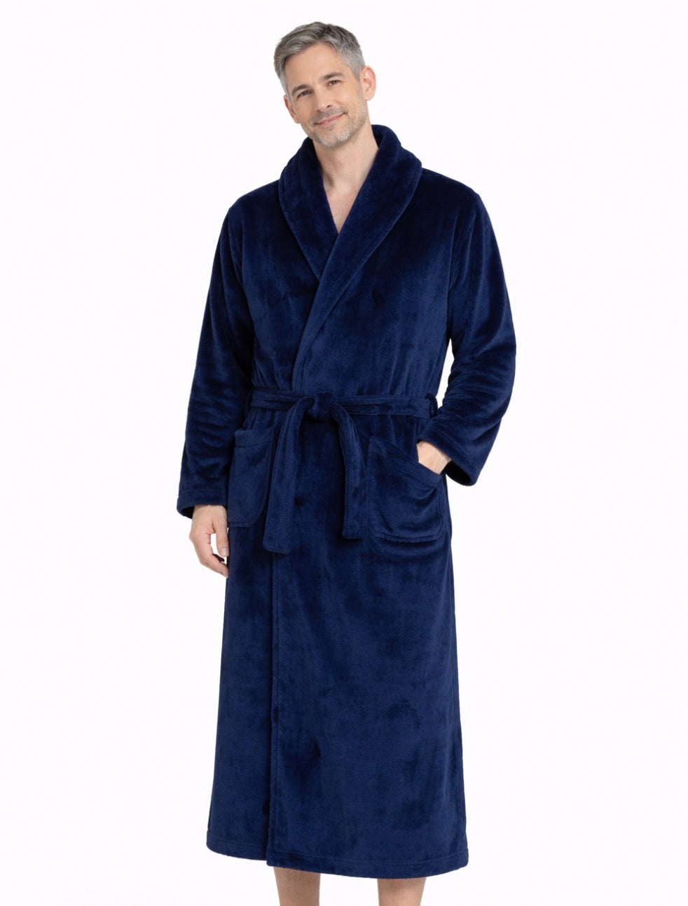 Peignoir polaire velours Homme - confortable