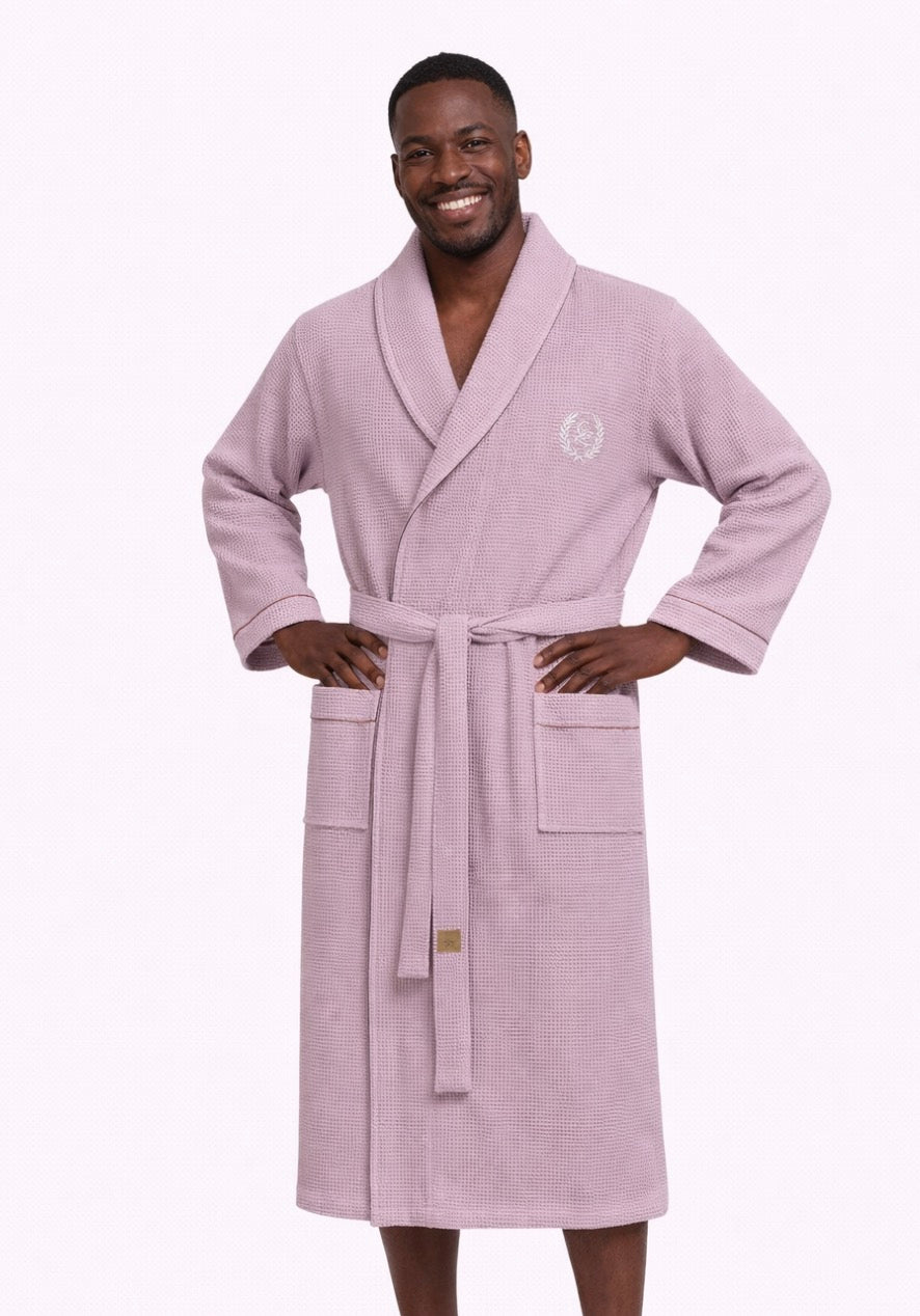 Peignoir nid d'abeille Homme - confortable