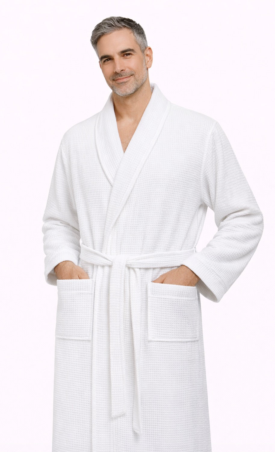 Peignoir nid d'abeille Homme - luxe