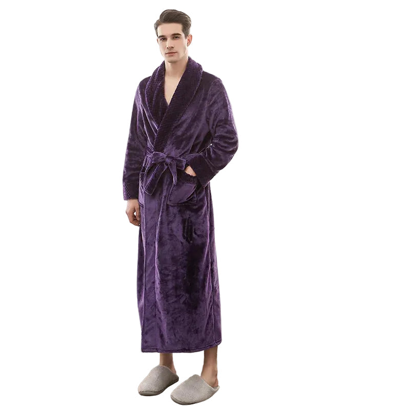 Peignoir éponge Homme - flanelle, chaud