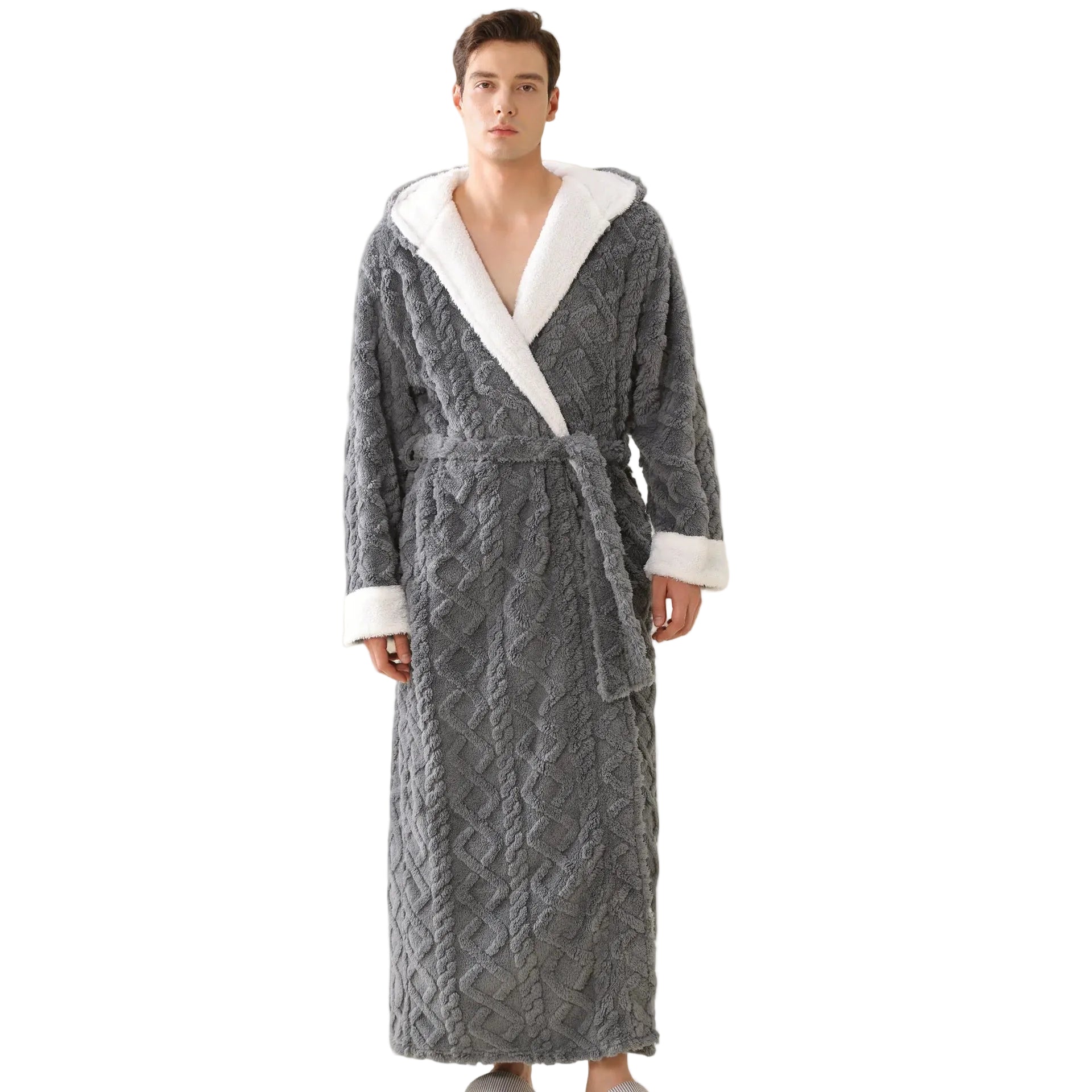 Peignoir de bain Homme - ample, molleton