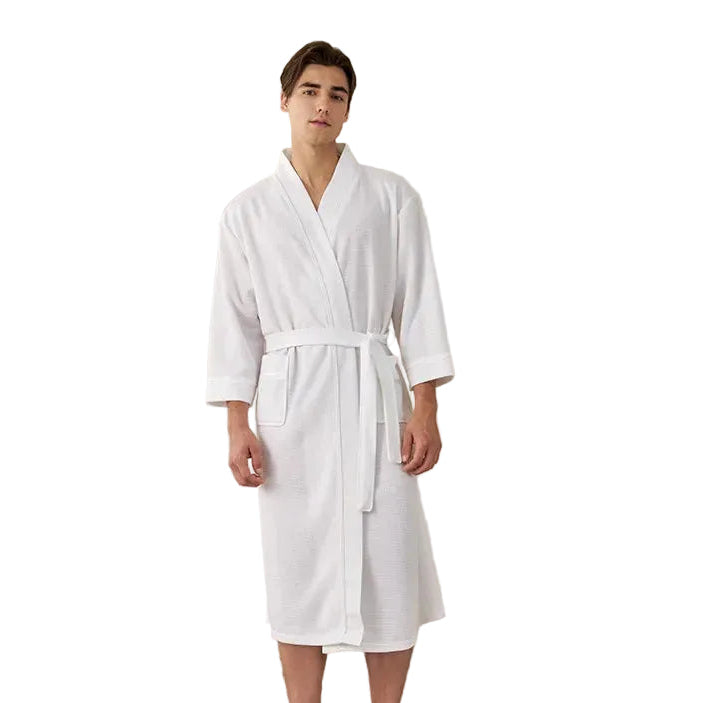 Peignoir nid d'abeille Homme - bain