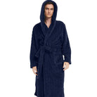 peignoir de bain en velours pour homme
