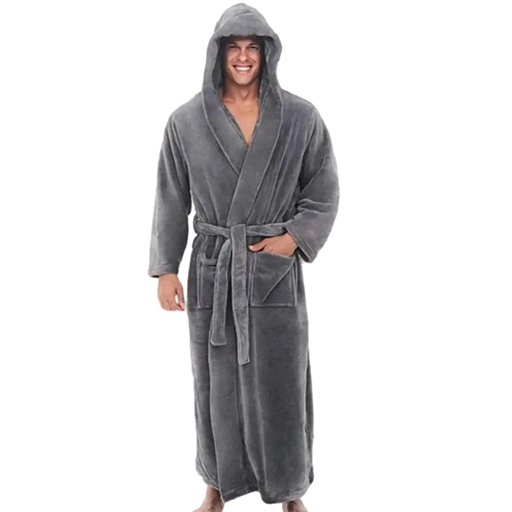 Peignoir éponge Homme - capuche
