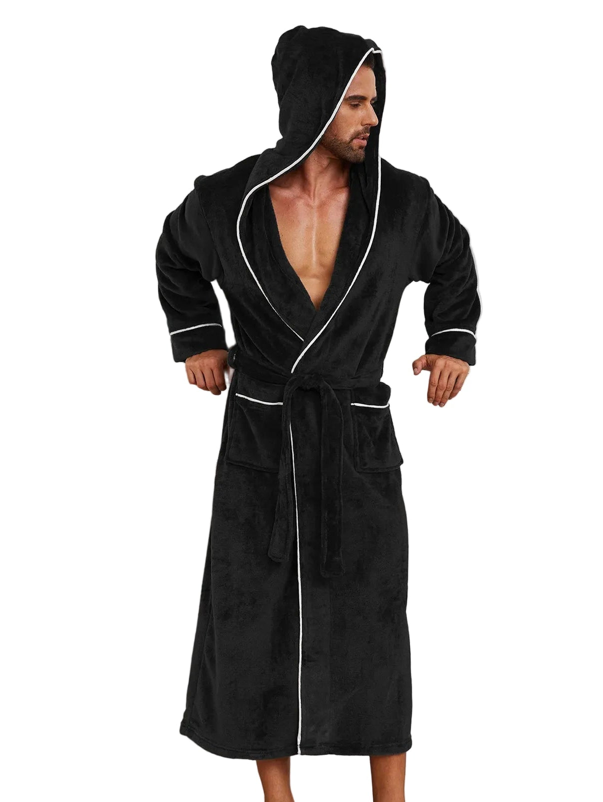 Peignoir polaire Homme - douche, intérieur