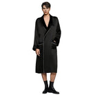 peignoir soie homme luxe