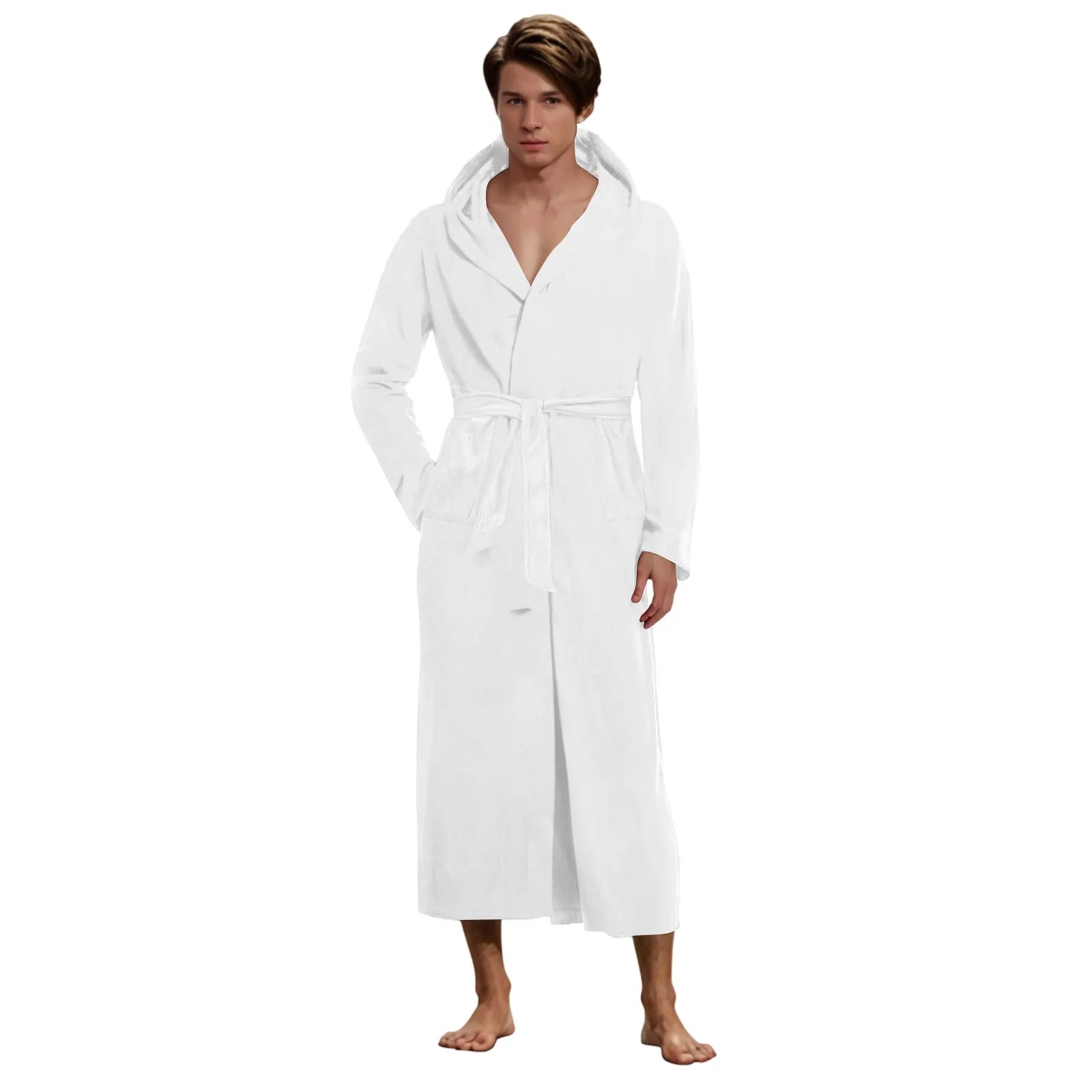 Peignoir éponge homme - grande taille, hiver